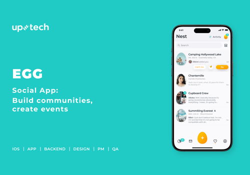 Mobile App Development Package Example: Egg