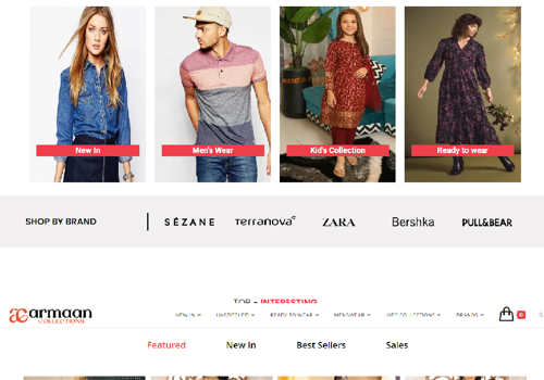 Digital Strategy Package Example: Armaan Collection