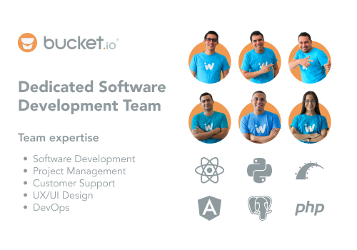 Custom Software Development Package Example: Bucket.io - Create Marketing Funnels