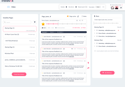 Web Development Package Example: InstaVox