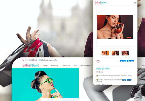 Custom Software Development Package Example: SalesNews