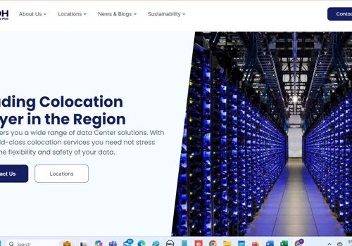 Custom Software Development Package Example: Gulf Data Hub- Data Centre