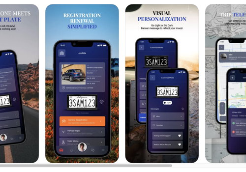UX/UI Design Package Example: Reviver :A digital license plate. But so much more