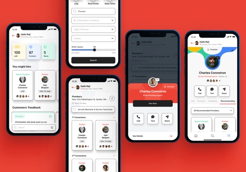 UX/UI Design Package Example: Ezlukup