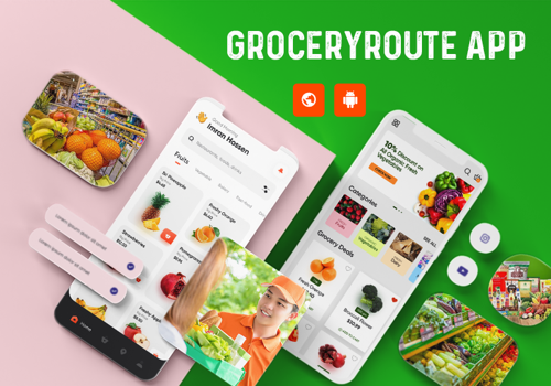 Mobile App Development Package Example: Grocery Route App