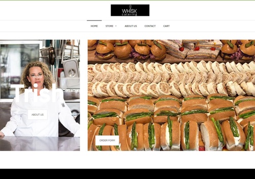 Social Media Marketing Package Example: Whisk Catering