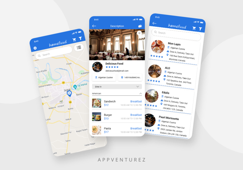Mobile App Development Package Example: Homefuud