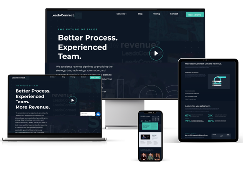 Search Engine Optimization Package Example: Leado Connects Digital Presence with Advanced Web