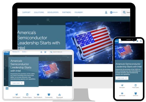 Web Development Package Example: Intel Web Development