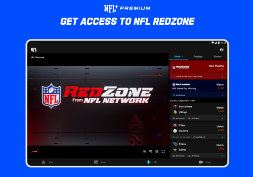 Mobile App Development Package Example: NFL Premium