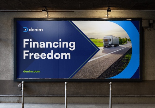 Branding Package Example: Denim: Rebranding a shipping finance innovator