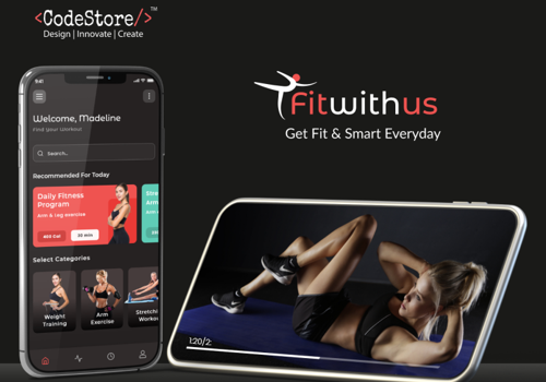Mobile App Development Package Example: FitWithUs