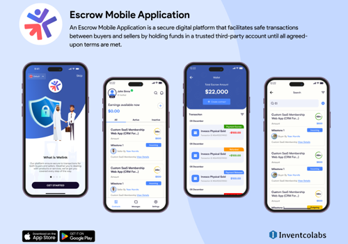 Mobile App Development Package Example: Escrow Mobile Application