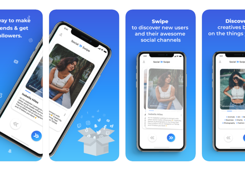 Mobile App Development Package Example: Social Swipe