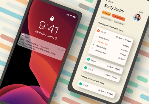 UX/UI Design Package Example: DONT