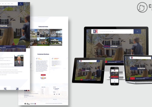 Web Design Package Example: Website / Print Materials - Realtor