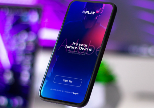 Mobile App Development Package Example: Mobile app for NFT trading cards