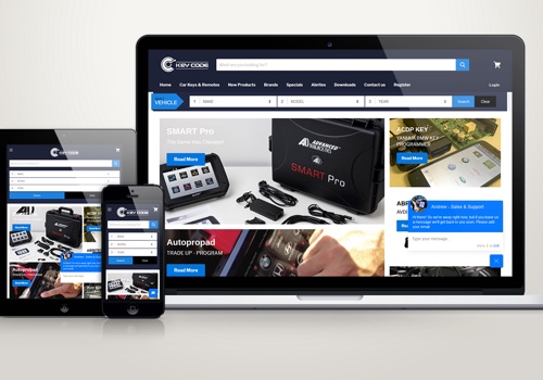 UX/UI Design Package Example: Shopify Store for High End Car Parts