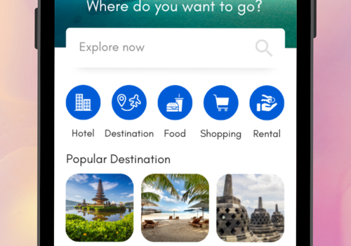 UX/UI Design Package Example: Travel Mobile App