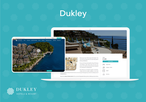 UX/UI Design Package Example: Dukley Hotels