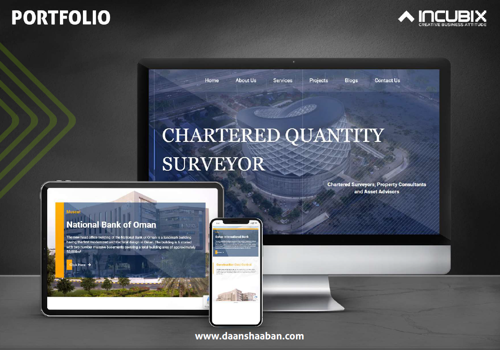 Web Development Package Example: Chartered & Quantity Surveyors Company