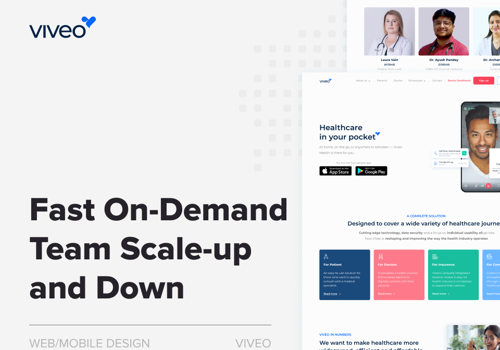 Web Development Package Example: Fast On-Demand Team Scale-up and Down