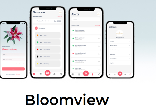 Custom Software Development Package Example: Bloomview IOS Mobile and Web App