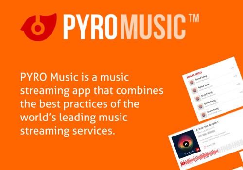 Web Development Package Example: PYRO Music