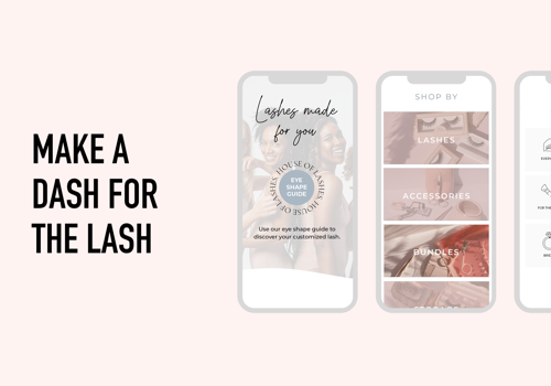 E-Commerce Development Package Example: House of Lashes