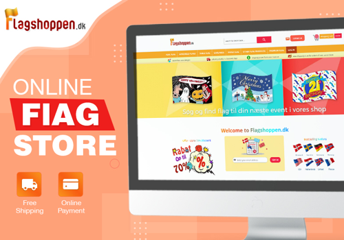 E-Commerce Development Package Example: Flagshoppen - Online Flag Store