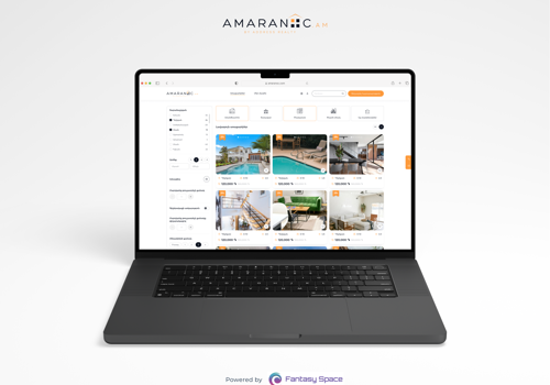 Application Management & Support Package Example: Amaranoc.am: Real Estate Website