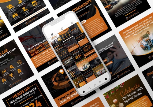 Advertising Package Example: Social Media Marketing for G-Inspired Automall