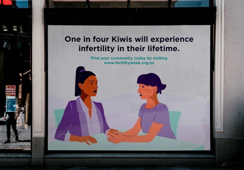 Other Design Package Example: Fertility New Zealand / Campaign Story & Design