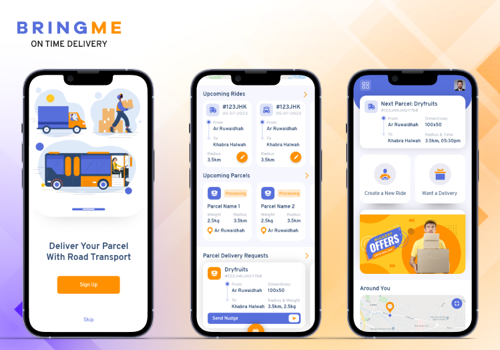 Mobile App Development Package Example: Bring Me