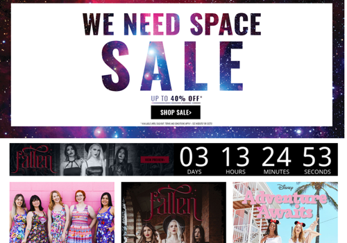 Digital Strategy Package Example: Women's clothes and accessories