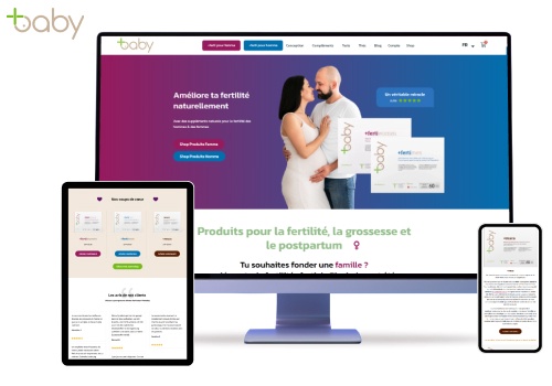 E-Commerce Development Package Example: WordPress Ecommerce Website for Fertility Products