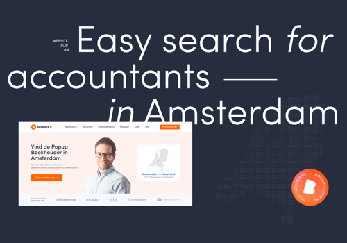 Web Development Package Example: Accountants in Amsterdam | Web Development
