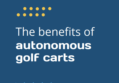 Digital Strategy Package Example: Autonomous Golf Cart Brochure