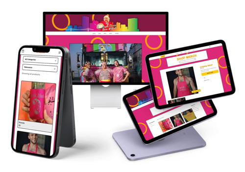 Web Design Package Example: Maybe Cheese Born With It Website