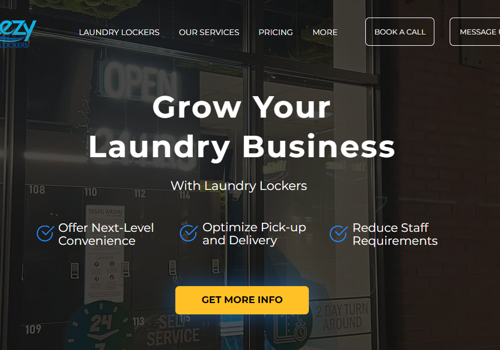 UX/UI Design Package Example: Develop a landing page design and make its layout