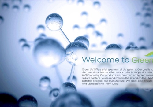 Web Design Package Example: Green UV