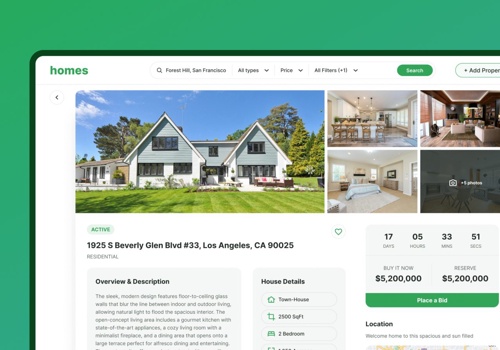 Custom Software Development Package Example: SOFTWARE DISCOVERY PHASE FOR A REAL ESTATE BIDDING