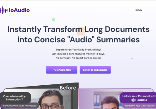 Accounting Package Example: Financial Accounting Services - ioAudio (Start-up)