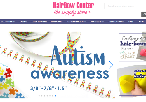 E-Commerce Development Package Example: Project with Hairbow Center