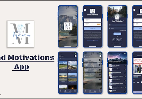 Mobile App Development Package Example: MIND MOTIVATIONS
