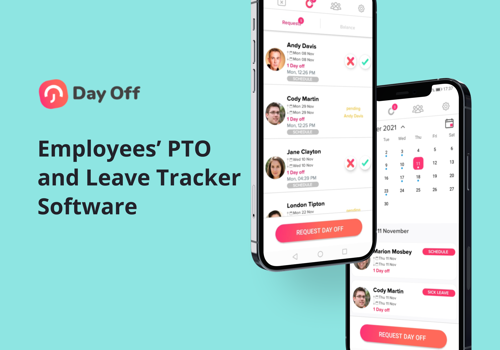 Mobile App Development Package Example: Day Off: Employees Leave Tracker