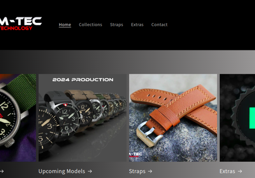 E-Commerce Development Package Example: Ecommerce Development for Eminent Watch Brand, USA