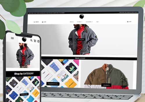 E-Commerce Development Package Example: Ground Level - A Vintage Clothing Brand