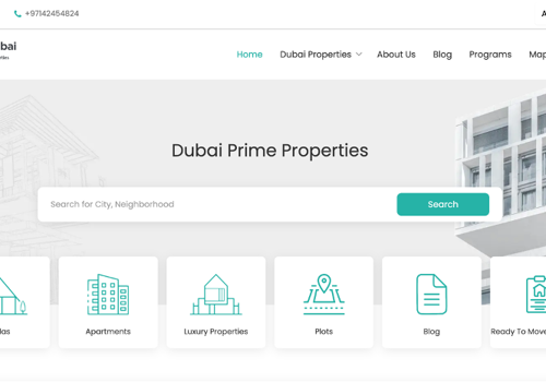 Branding Package Example: Real Estate Brand Identity & Website Development