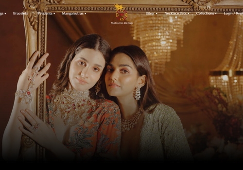 UX/UI Design Package Example: Motisons Jewellers Ecoommerce Webiste